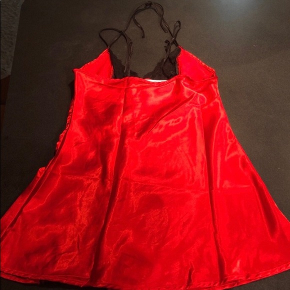Red lingerie top/dress - Picture 2 of 2